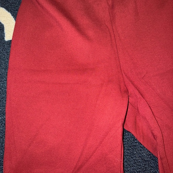 Silence and Noise Cherry Red Ponte Kick Flare Pant - Picture 6 of 6